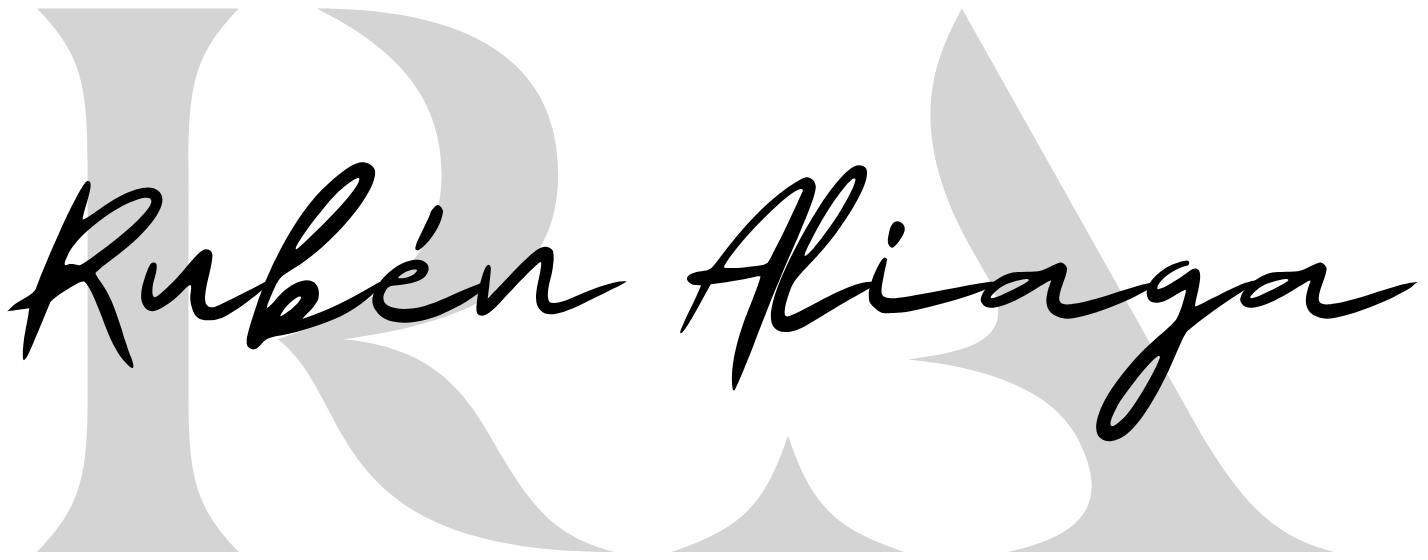 Rubén Aliaga - Artesano de Luz Logo